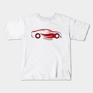 Cars Passion Red T-Shirt Kids T-Shirt